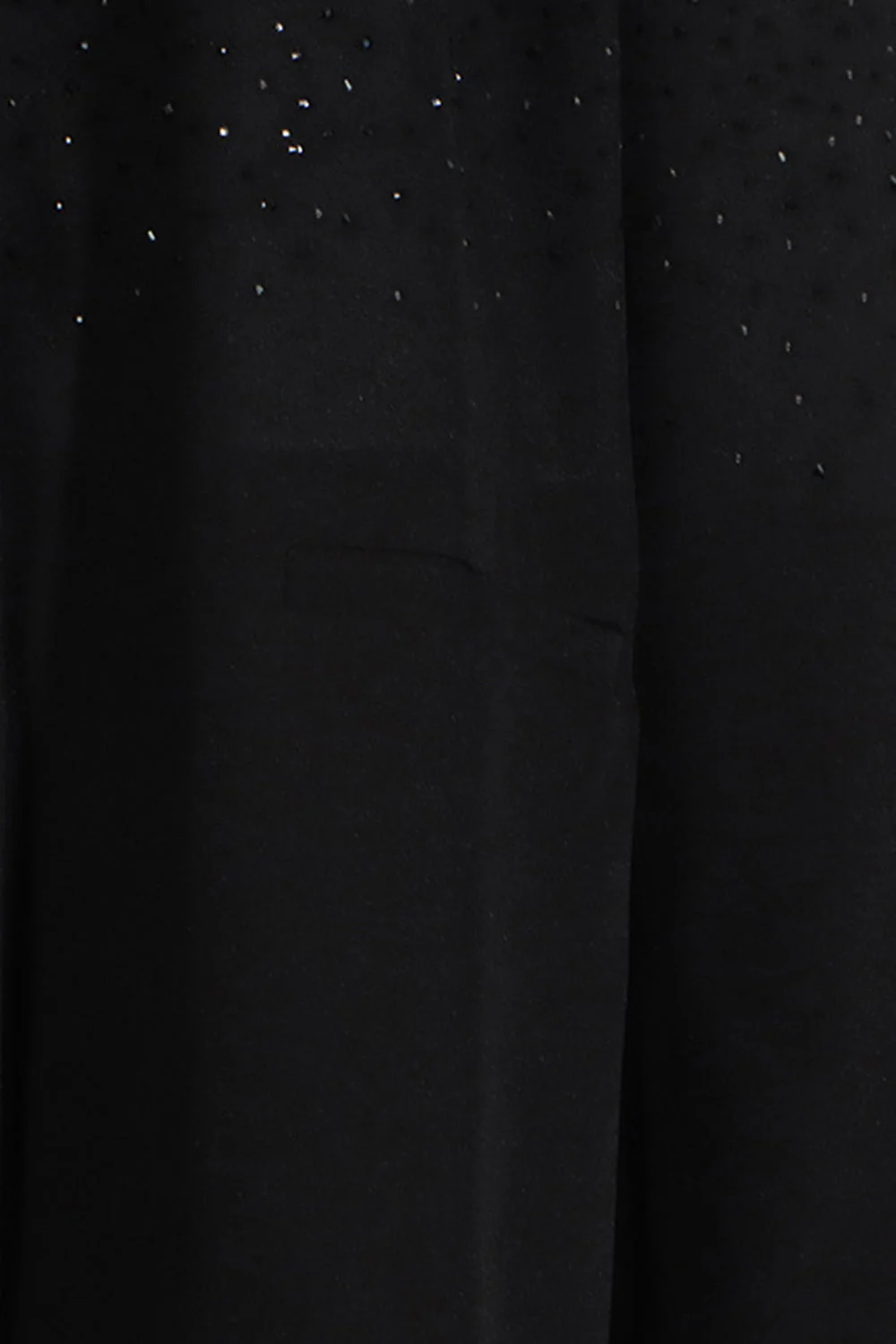 Sparkly Black Notched Lapel Women Blazer with Beading - VNBITS