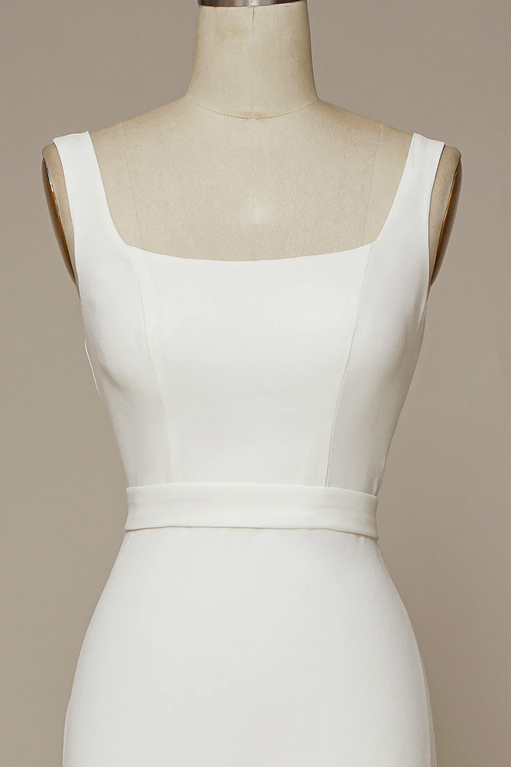 Mermaid Square Neck Wedding Dress - JUORTHO