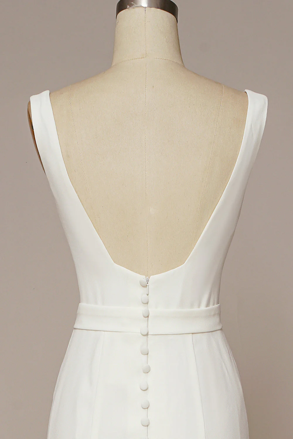 Mermaid Square Neck Wedding Dress - JUORTHO