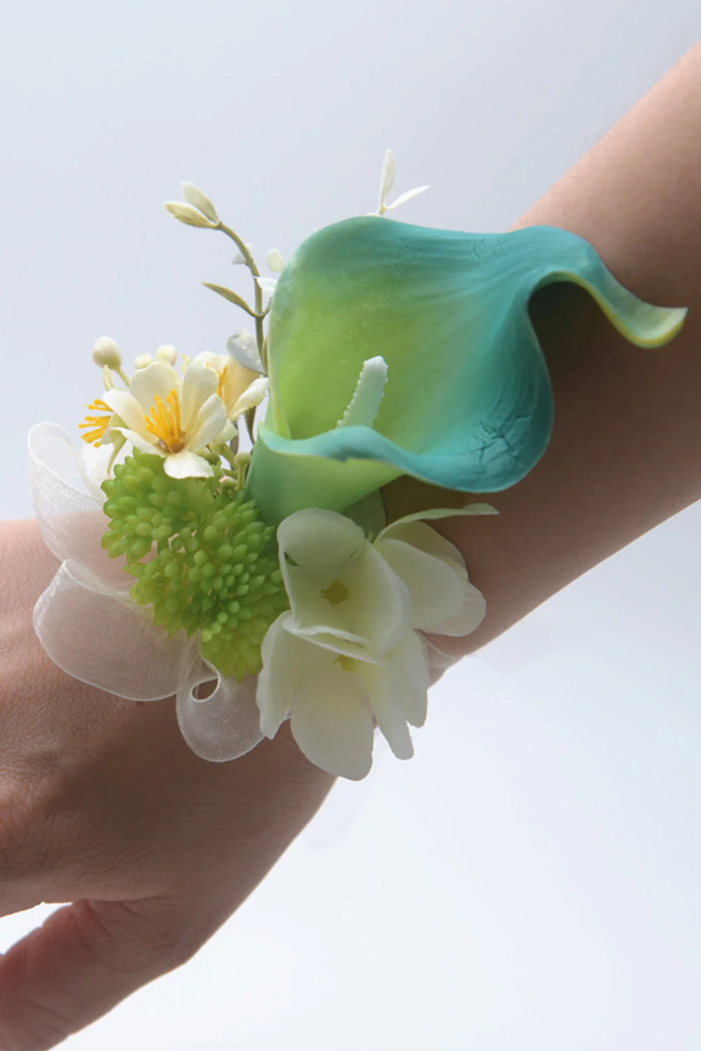 Pink Wrist Corsage for Bridesmaid - JUORTHO