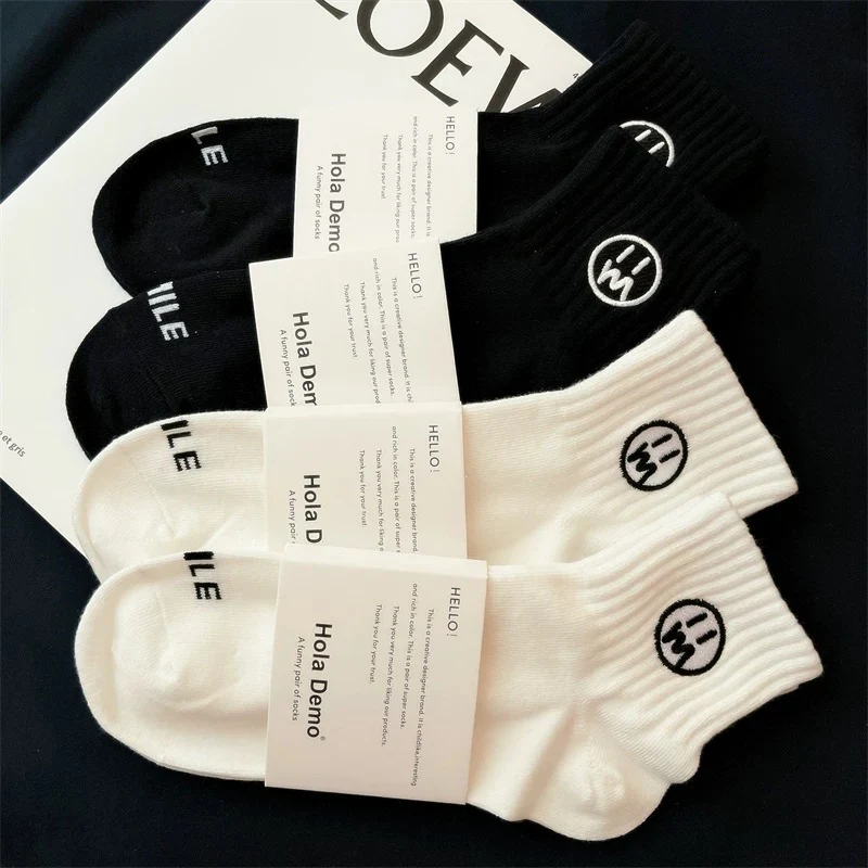Men's short socks pure cotton boat socks summer thin breathable white socks men invisible socks boys sports socks ins trend - EHAORUI