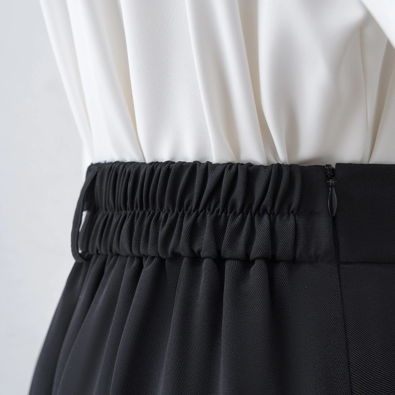 Black pleated skirt 2022 new high waist mid-length a-line skirt women's summer small skirt autumn dress - EHAORUI