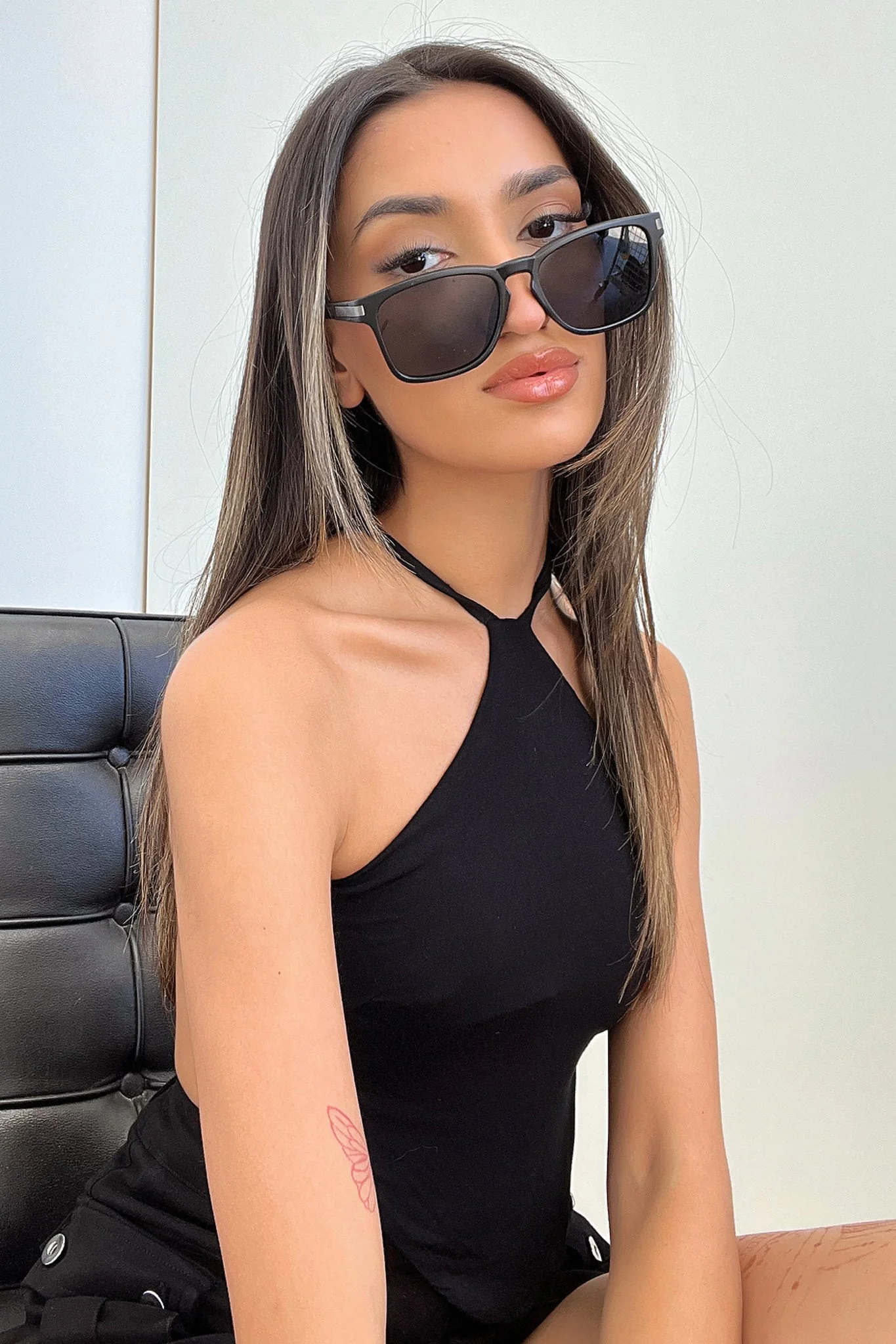 Alba Sunglasses - Black - EHAORUI