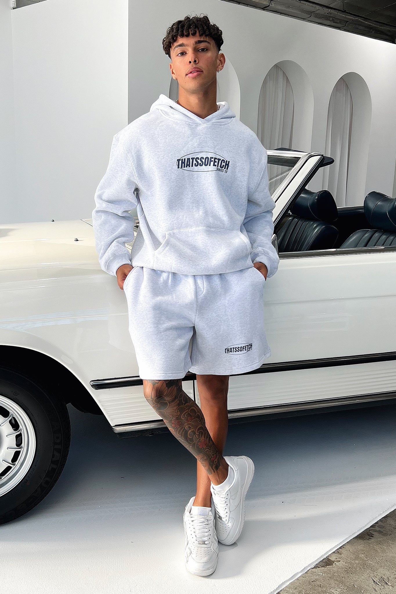 Series 10 3/4 Shorts - Grey - EHAORUI