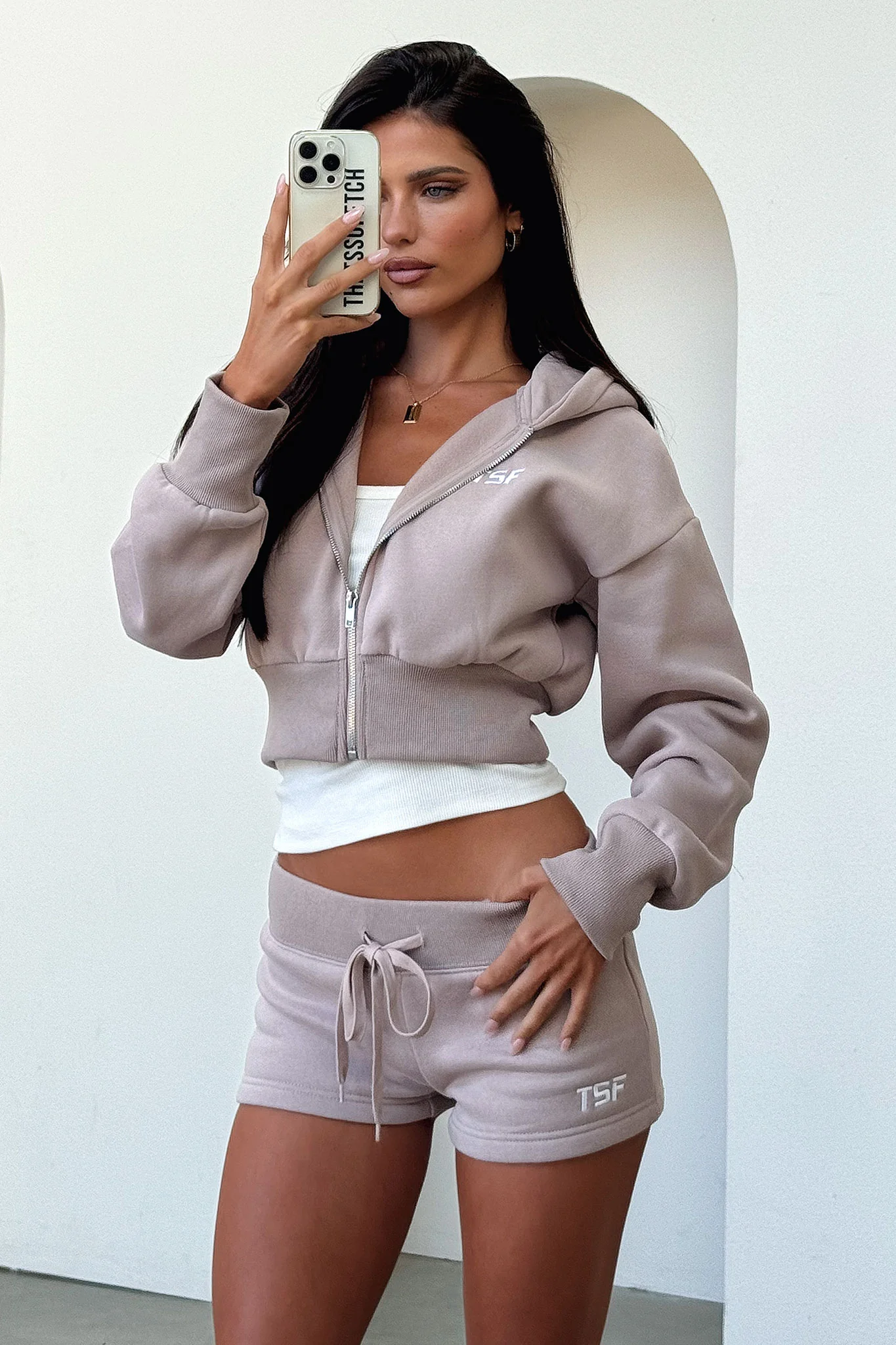 Kaztek Low Rise Shorts - Mocha - EHAORUI