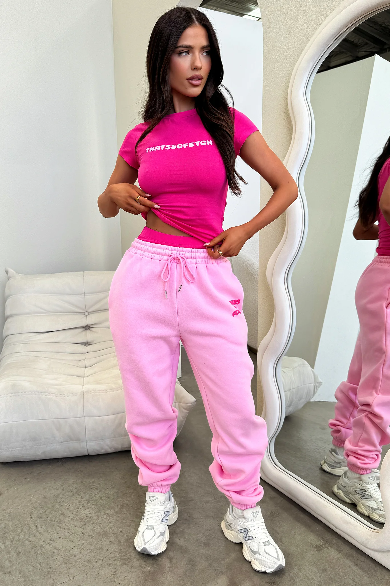 Series 3 Sweatpants - Light Pink - EHAORUI