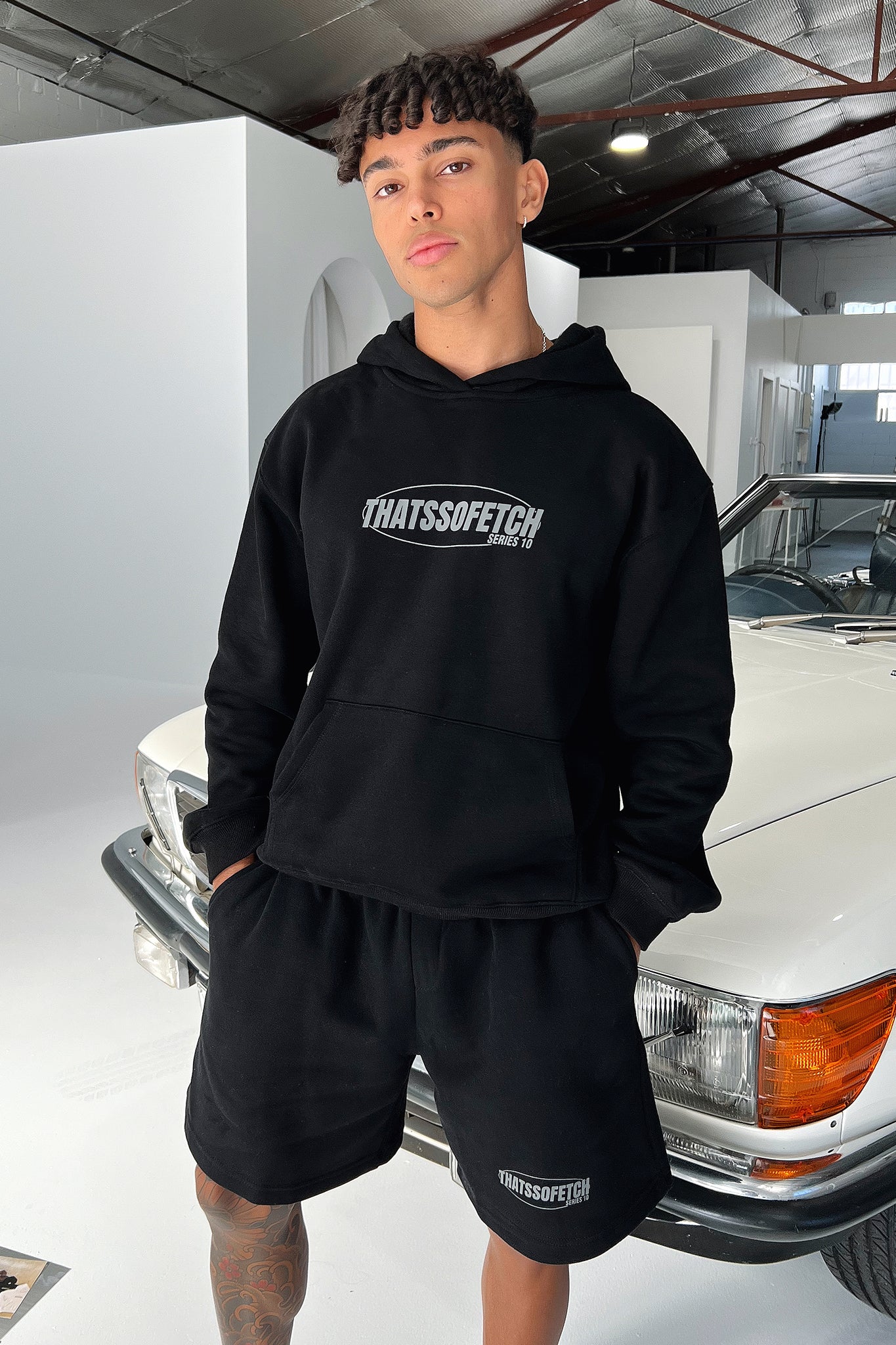 Series 10 3/4 Shorts - Black - EHAORUI