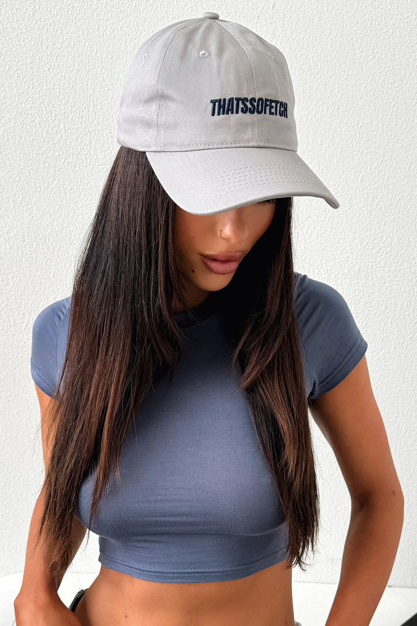 THATSSOFETCH Cap - Grey - EHAORUI