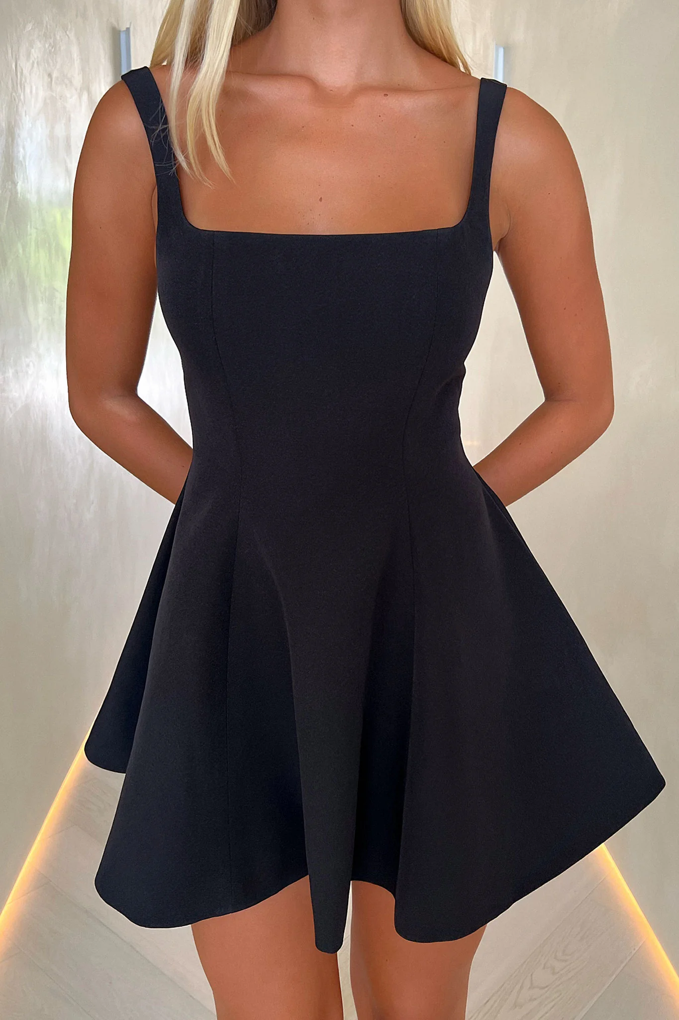 Alice Dress - Black - EHAORUI