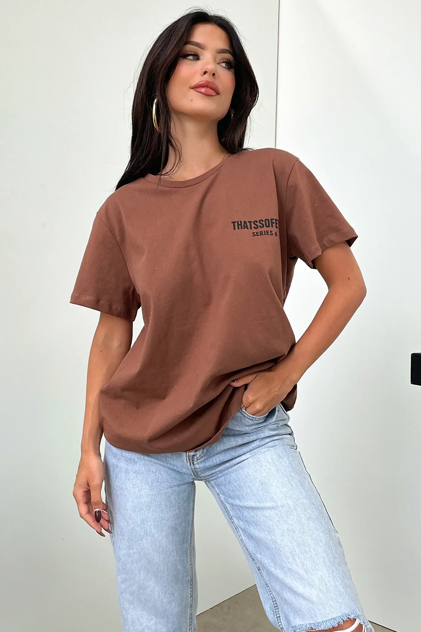 Series 6 Tee - Brown - EHAORUI