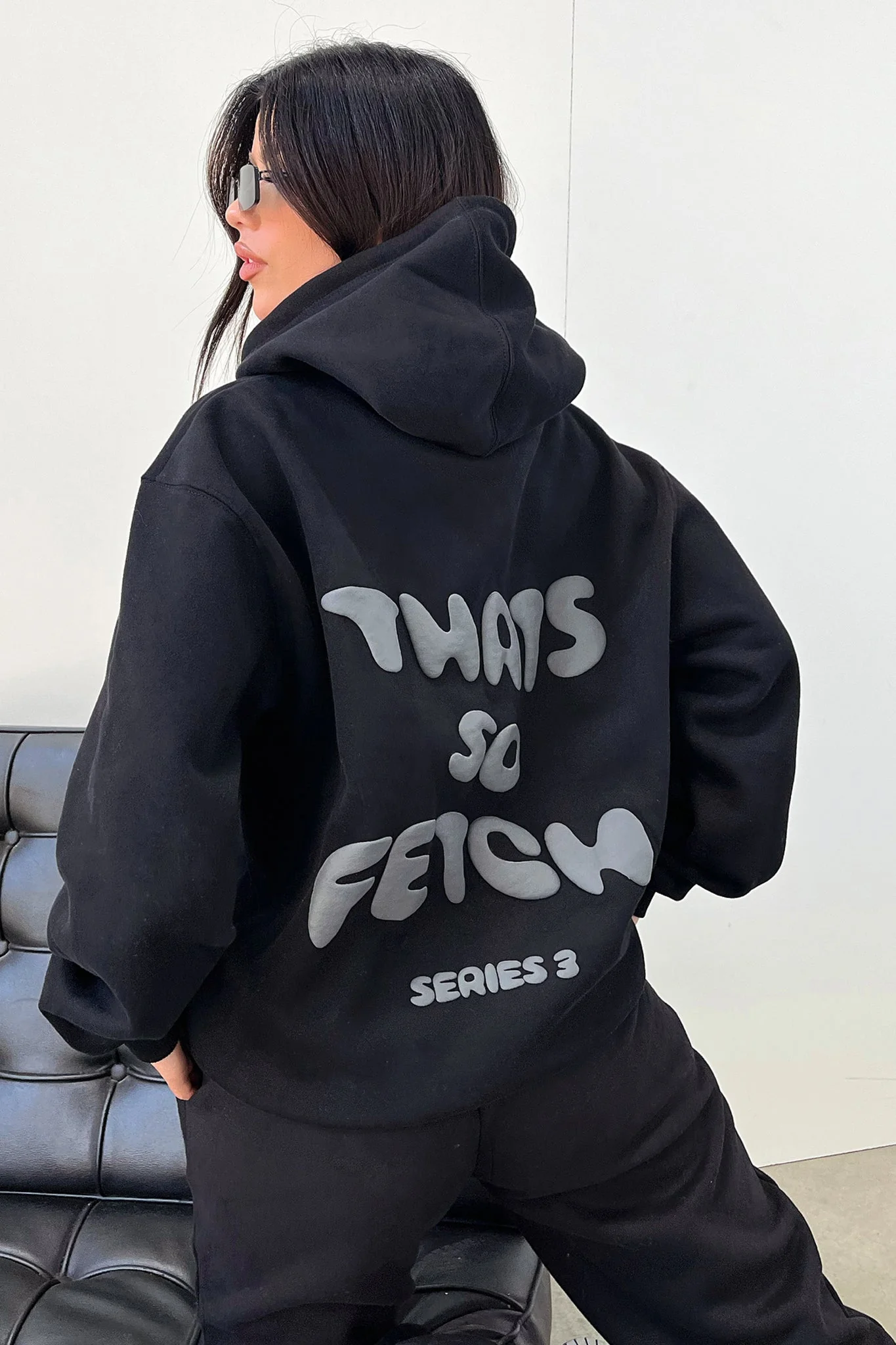 Series 3 Hoodie - Black - EHAORUI