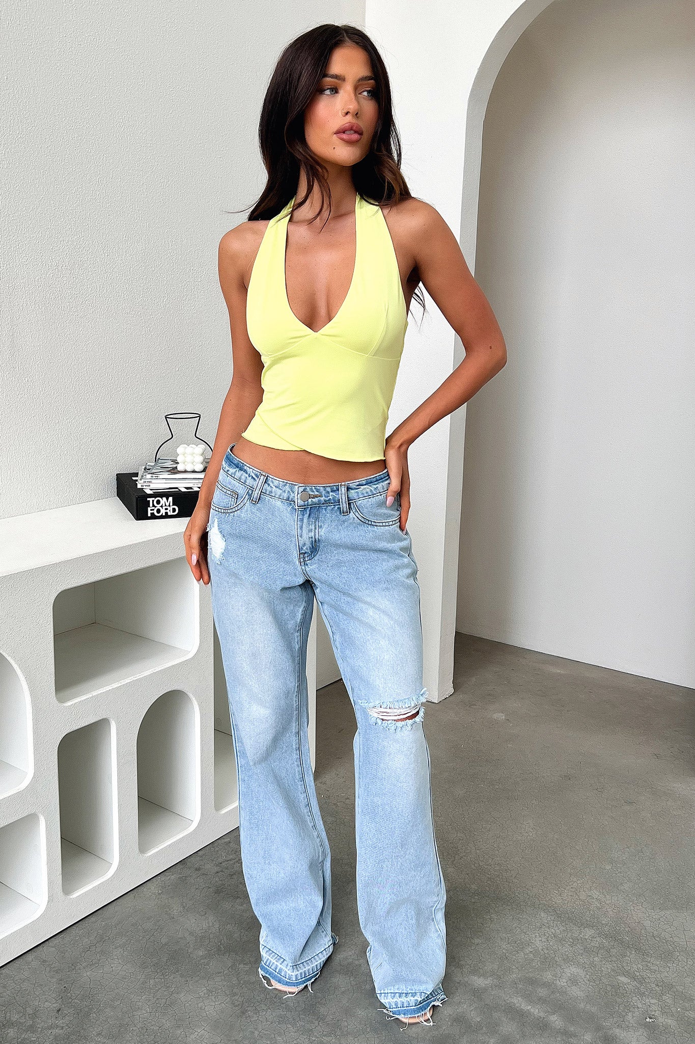 Athena Top - Green - GUERYA