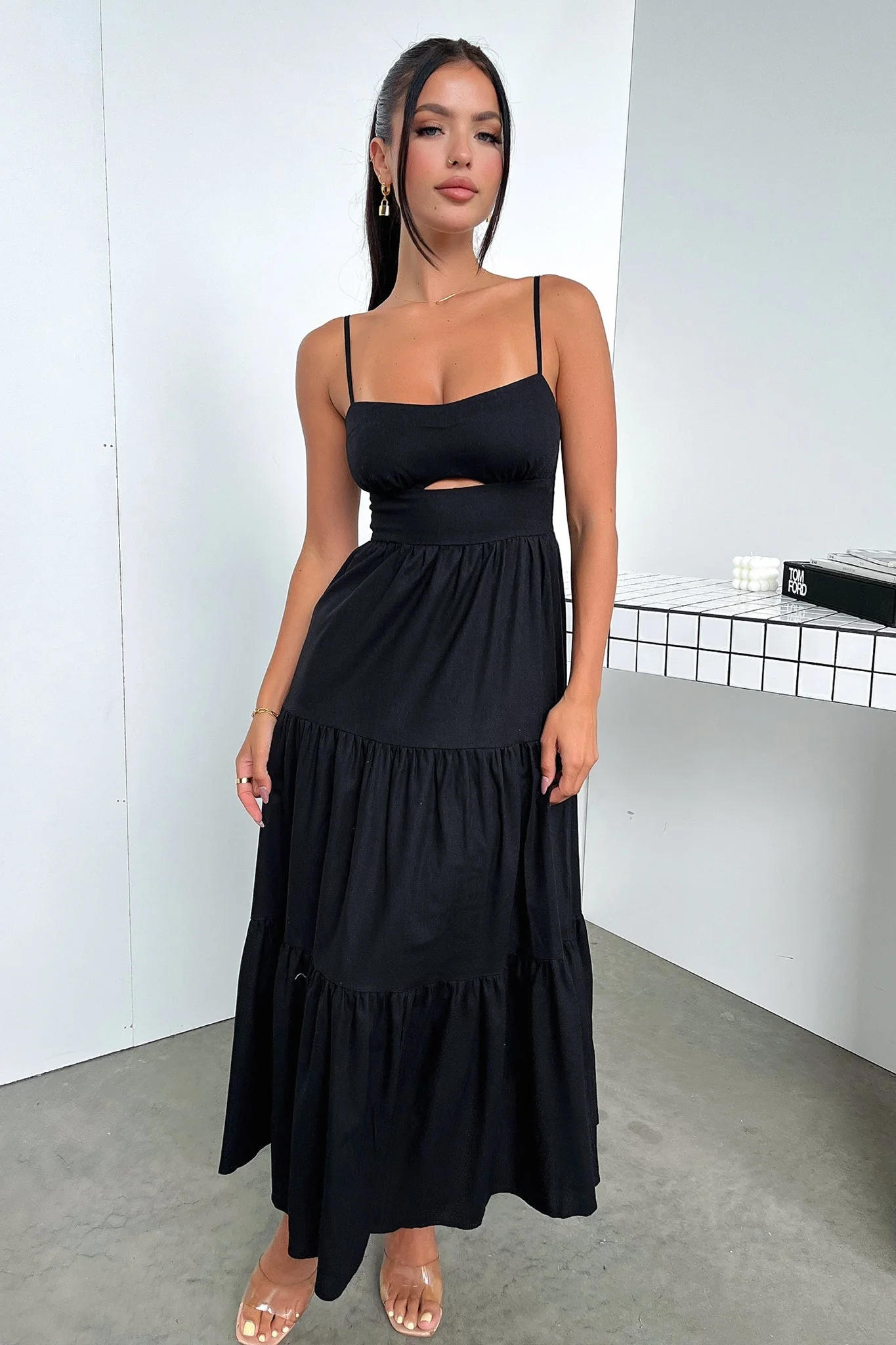 Mirana Dress - Black - GUERYA