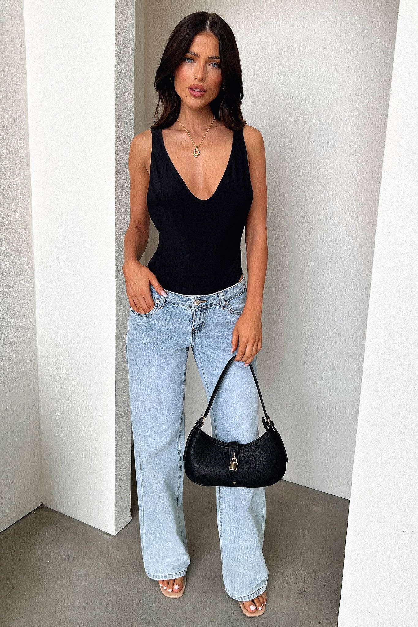 Sofia Bodysuit - Black - GUERYA