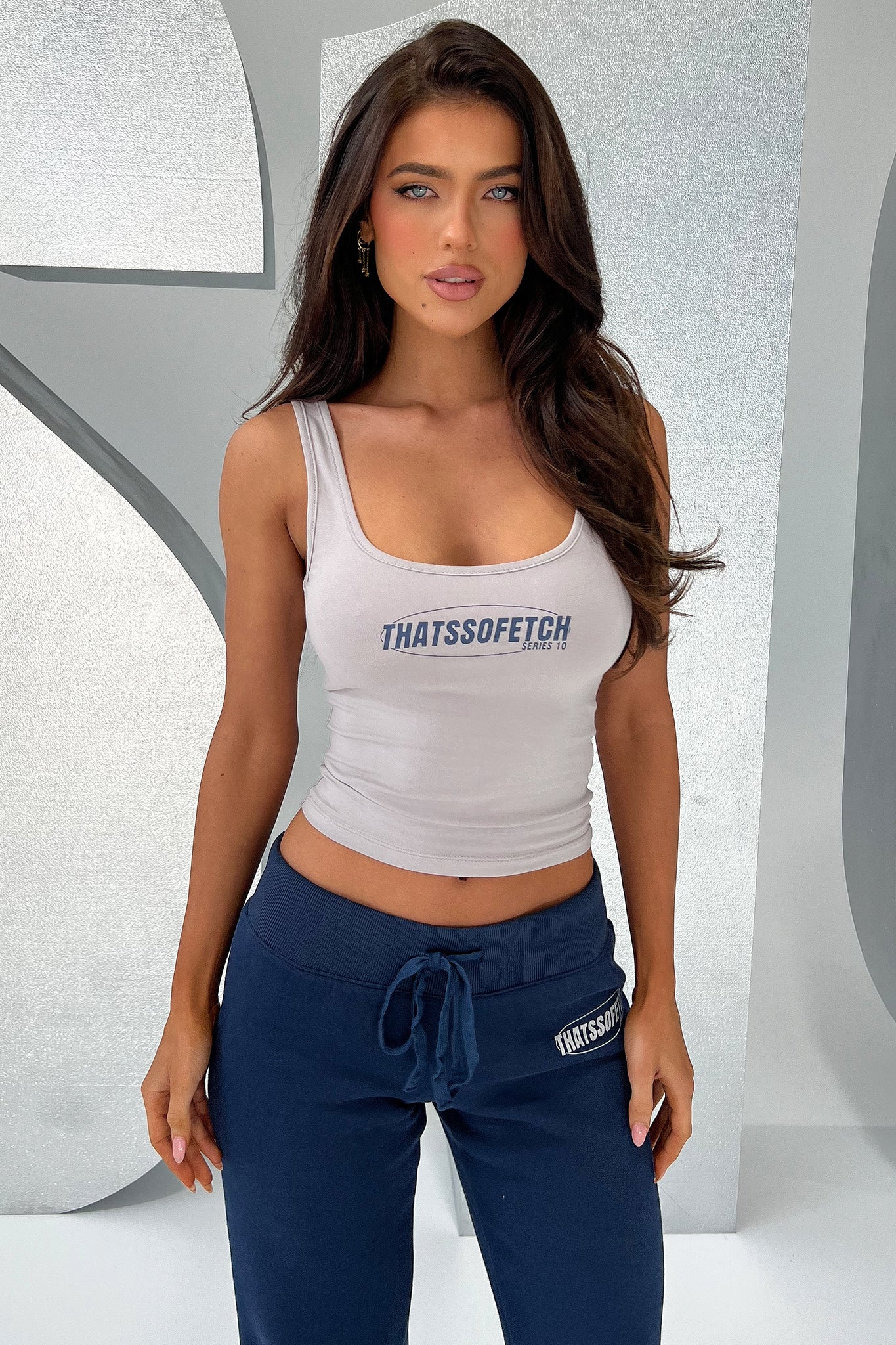 Series 10 Singlet - Grey - GUERYA