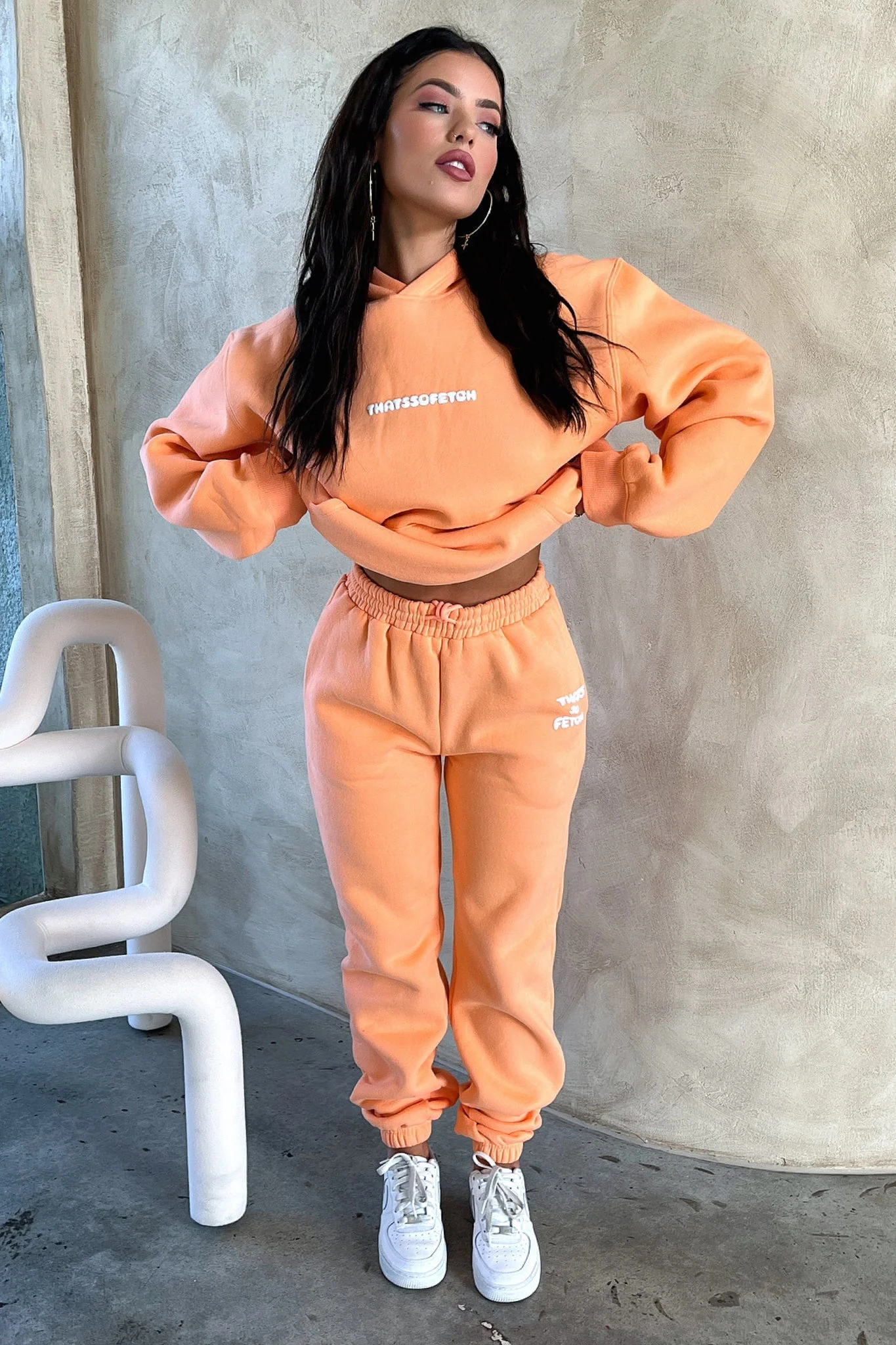 Series 3 Hoodie - Peach - GUERYA