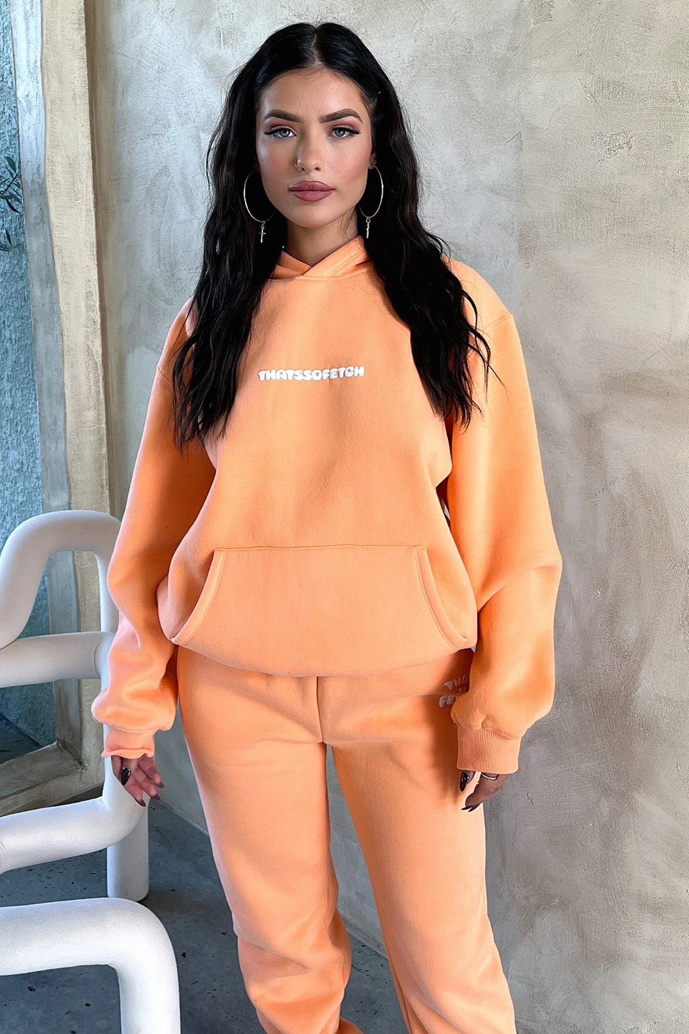 Series 3 Hoodie - Peach - GUERYA