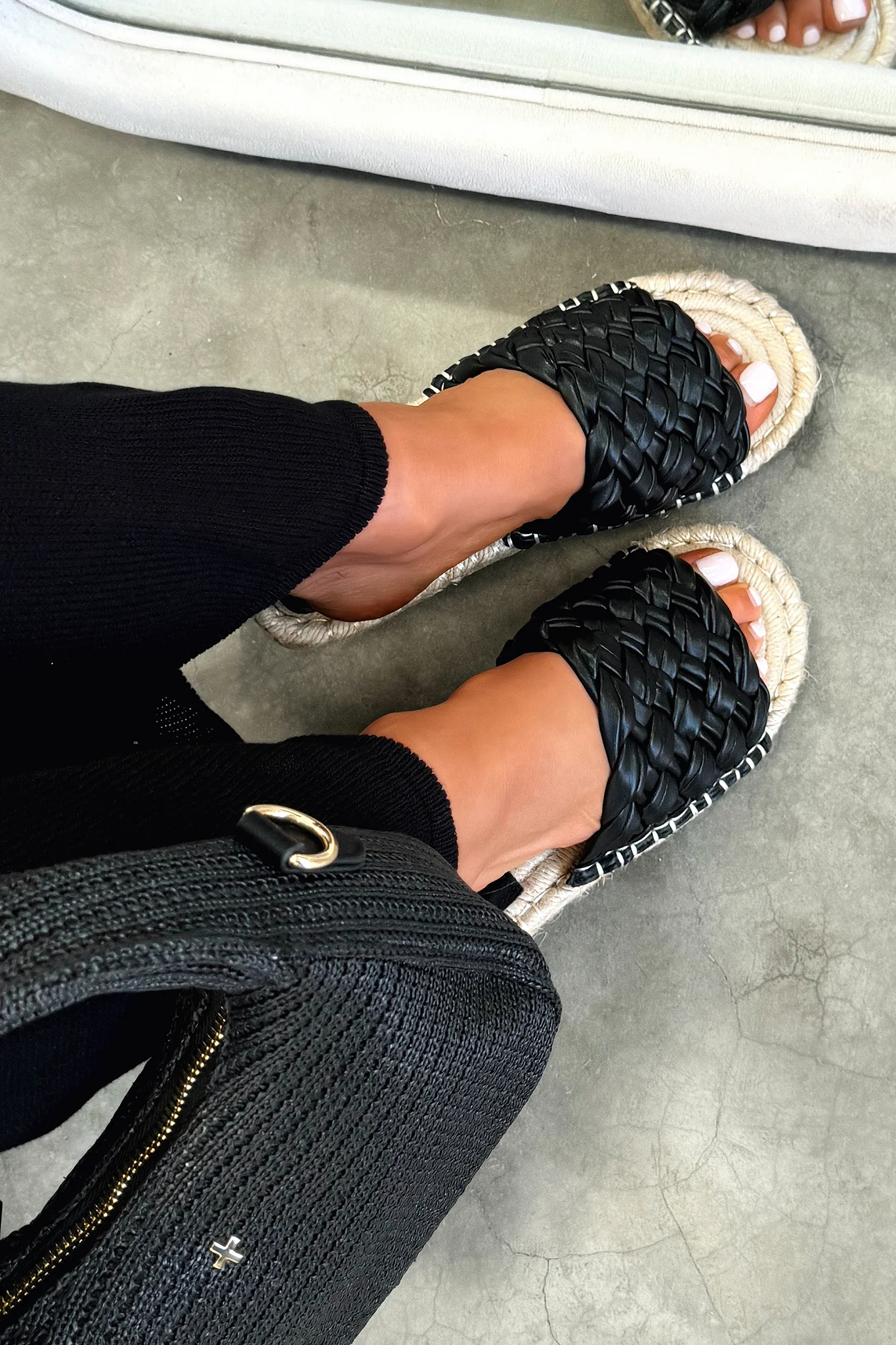 Maldive Slides - Black - GUERYA