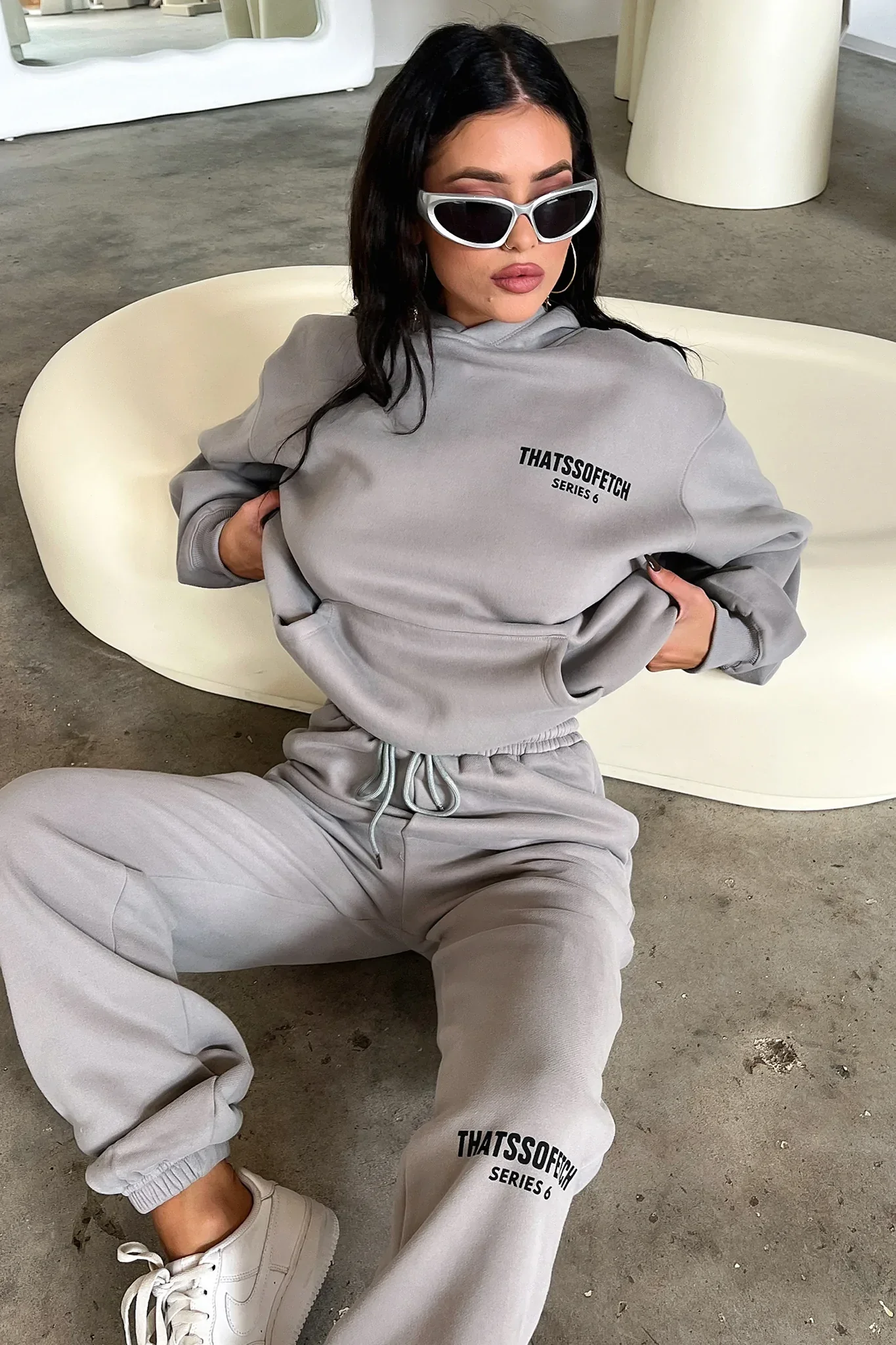 Series 6 Sweatpants - Grey - GUERYA