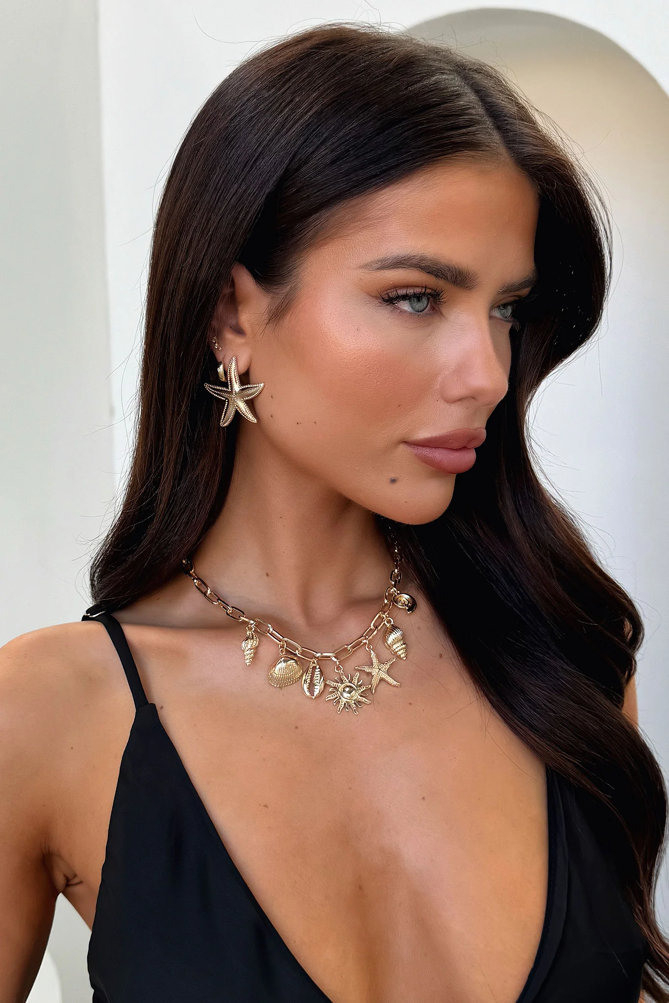 Cari Earrings - Gold - GUERYA