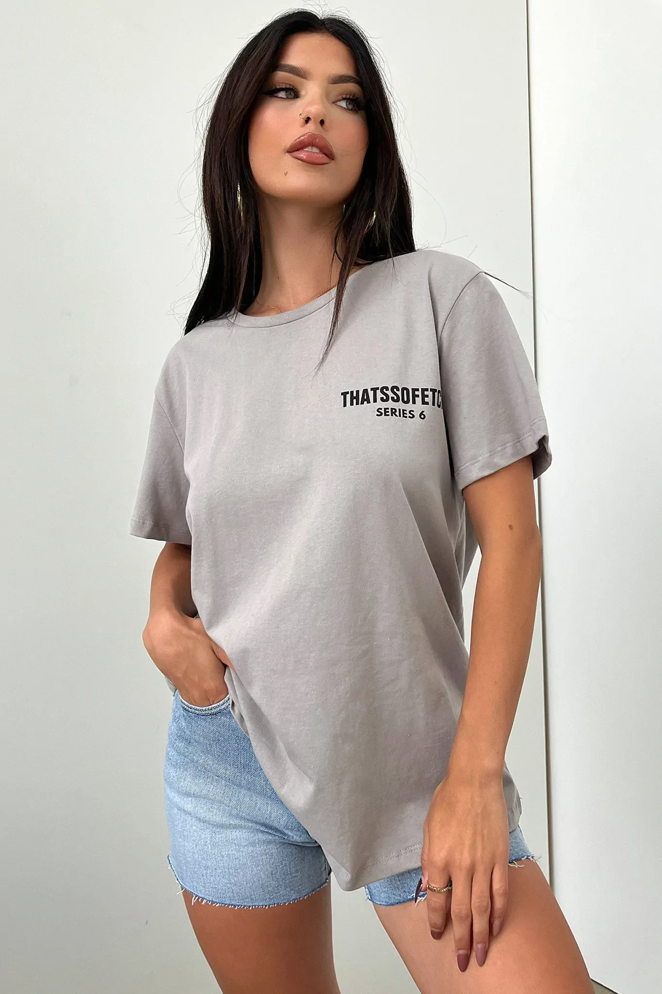 Series 6 Tee - Grey - GUERYA