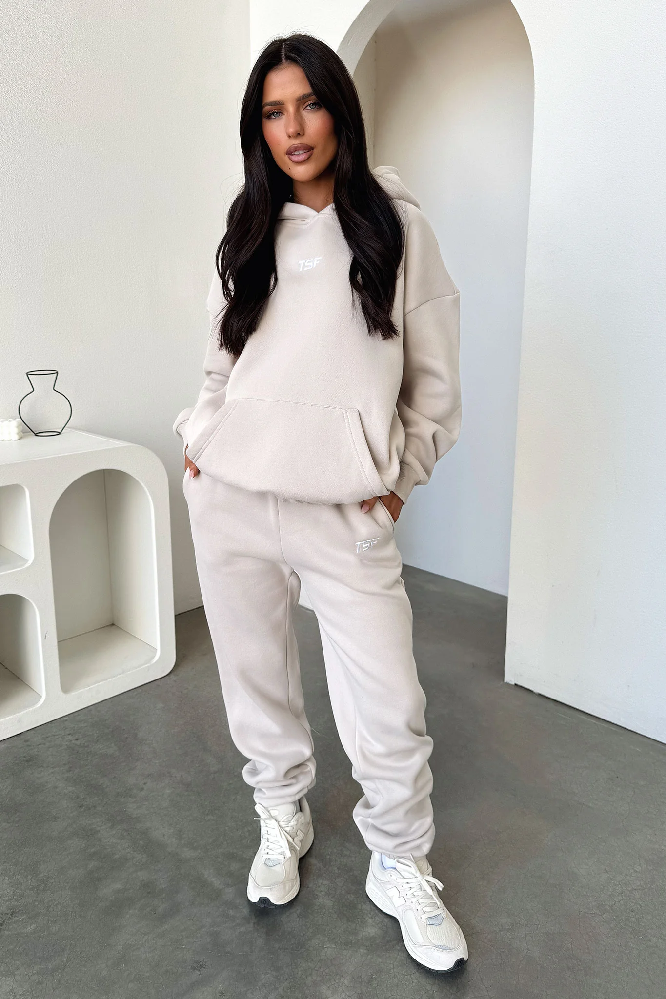 Kaztek Hoodie - Bone - GUERYA