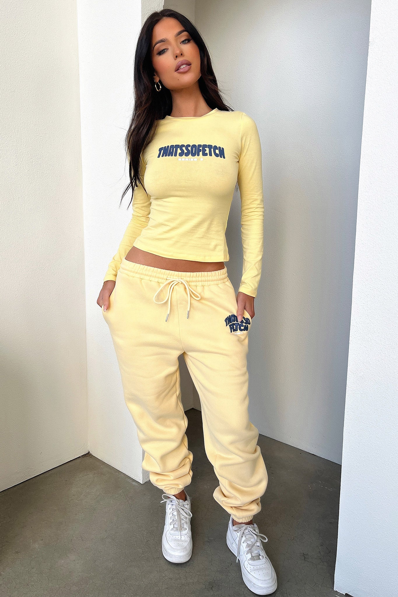 Series 5 Long Sleeve Tee - Yellow - GUERYA