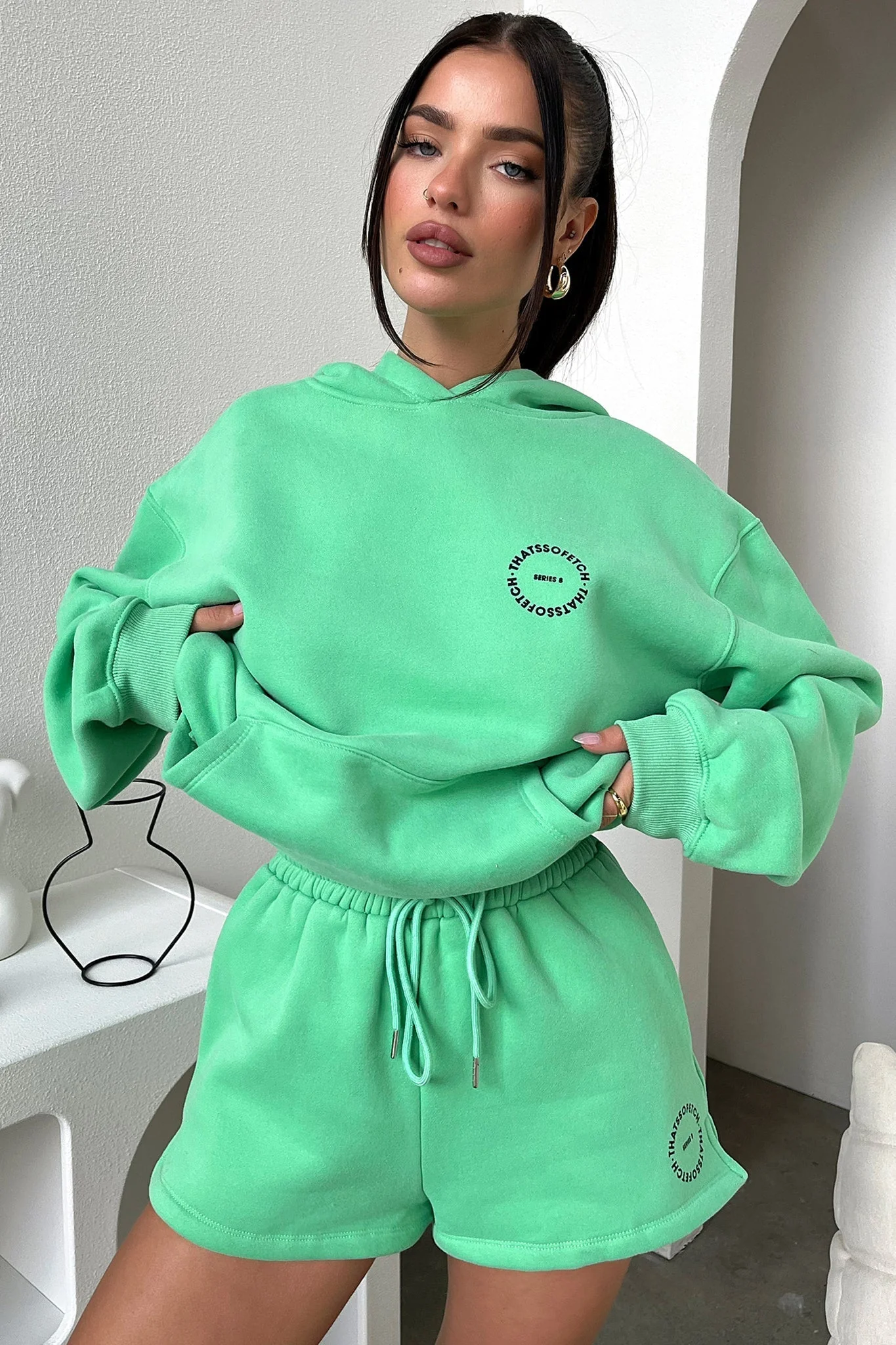 Series 8 Shorts - Green - GUERYA