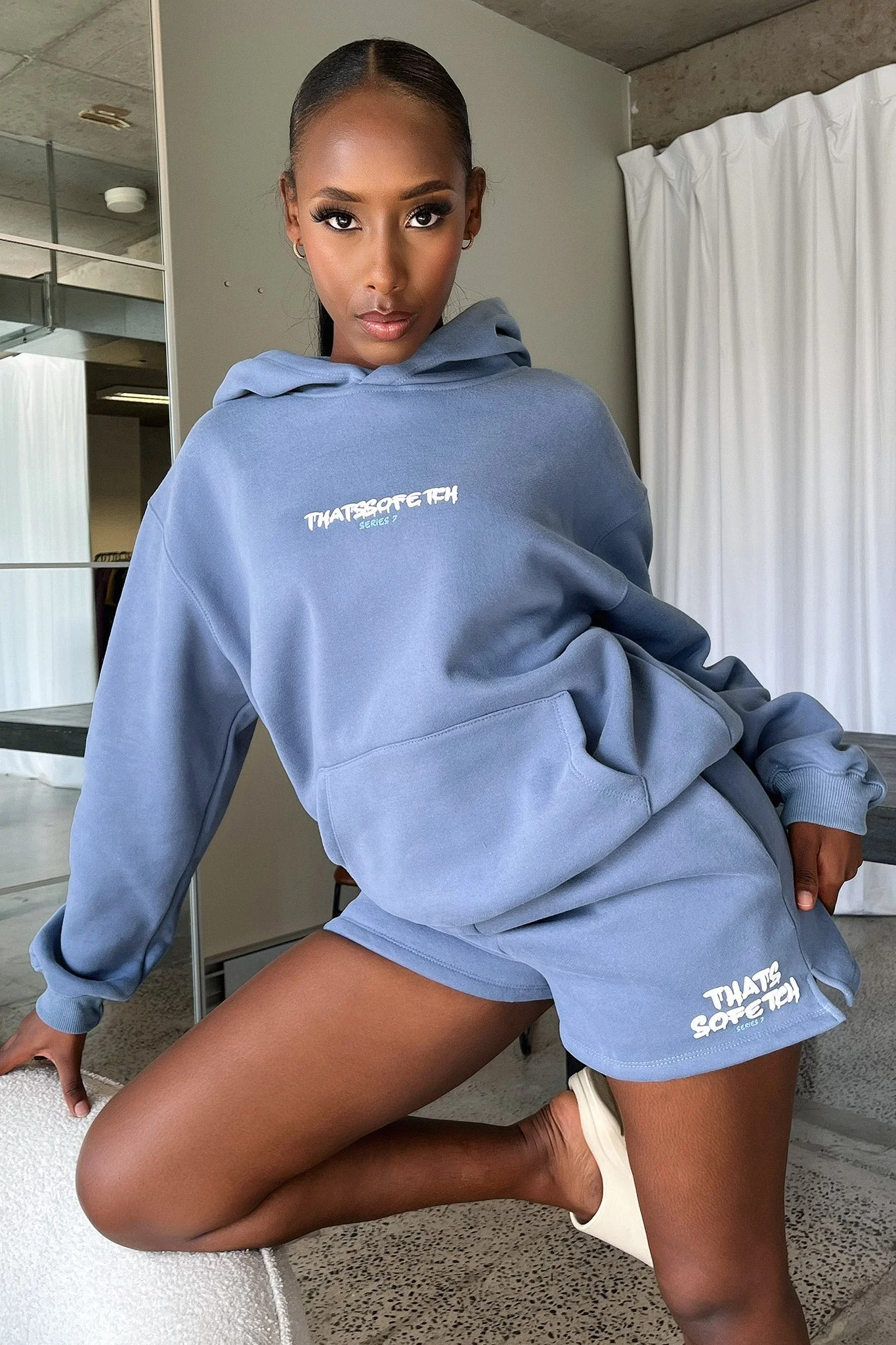 Series 7 Shorts - Blue - GUERYA