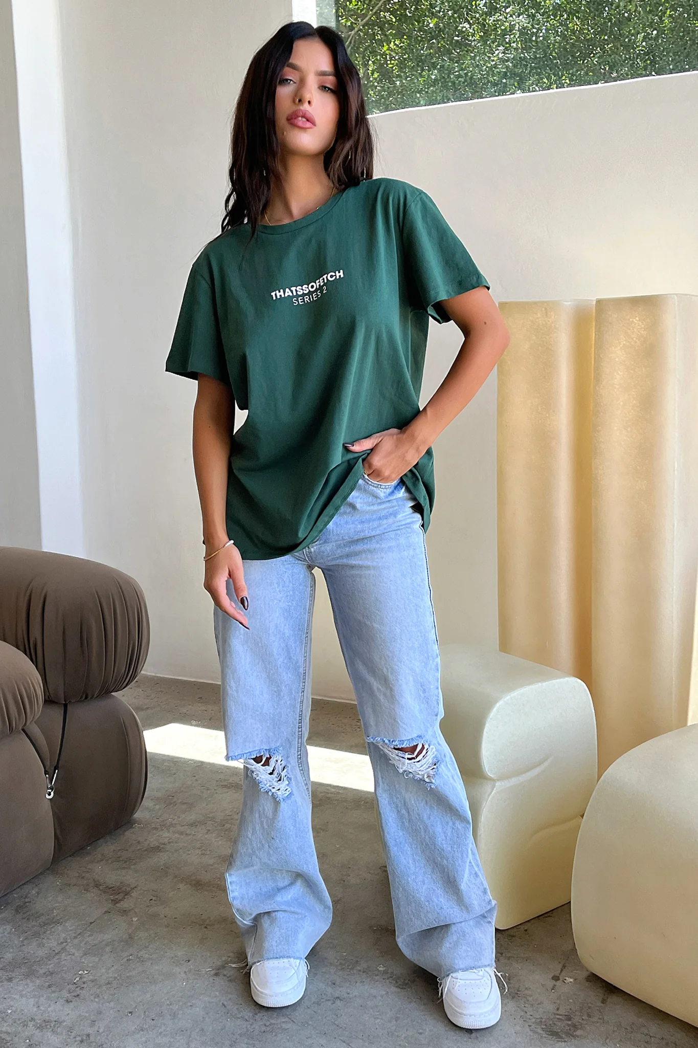 Series 2 Tee - Emerald - GUERYA
