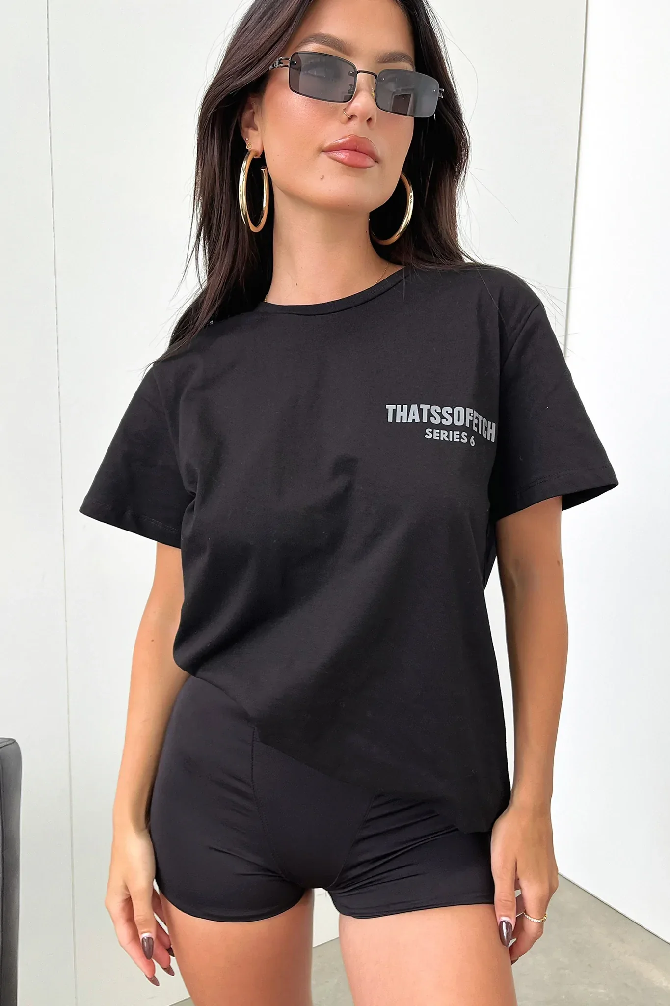 Series 6 Tee - Black - GUERYA