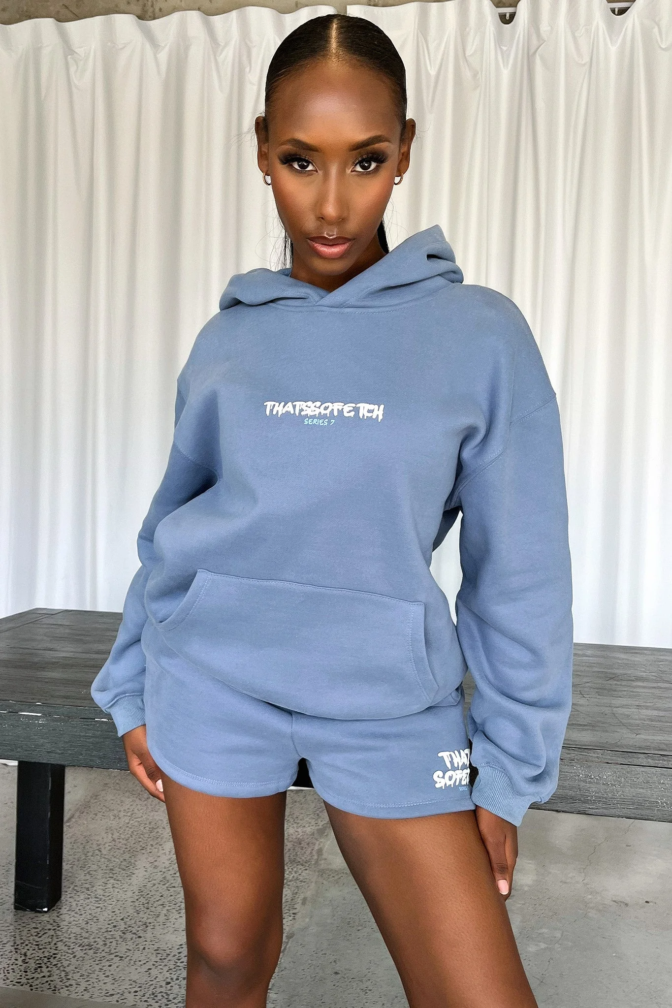 Series 7 Shorts - Blue - GUERYA