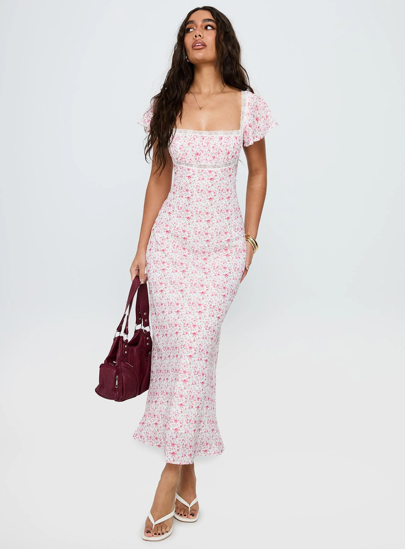 From The Start Maxi Dress Multi - GUERYA