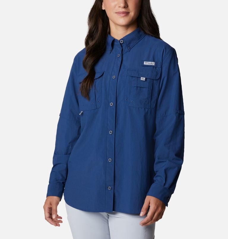 Black Women's Columbia PFG Bahama Shirts | WTCNMB-124 - Columbia Outlet Online
