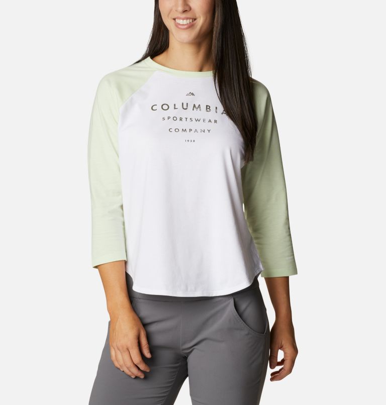 Orange Women's Columbia Sun Trek T-Shirt | EFBSNX-476 - Columbia Outlet Online