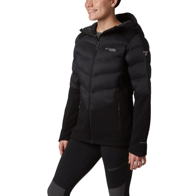 Black Women's Columbia Mt. Defiance Hooded Jacket | GVLHUK-670 - Columbia Outlet Online