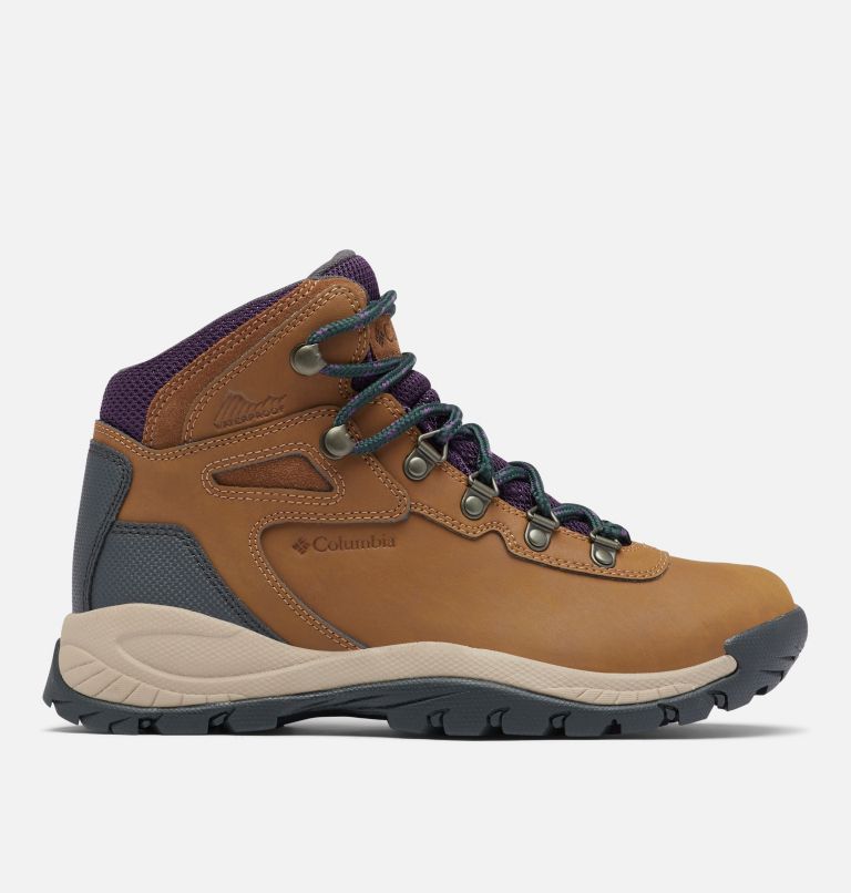 Brown Women's Columbia Newton Ridge Waterproof Boots | QNOMWB-937 - Columbia Outlet Online