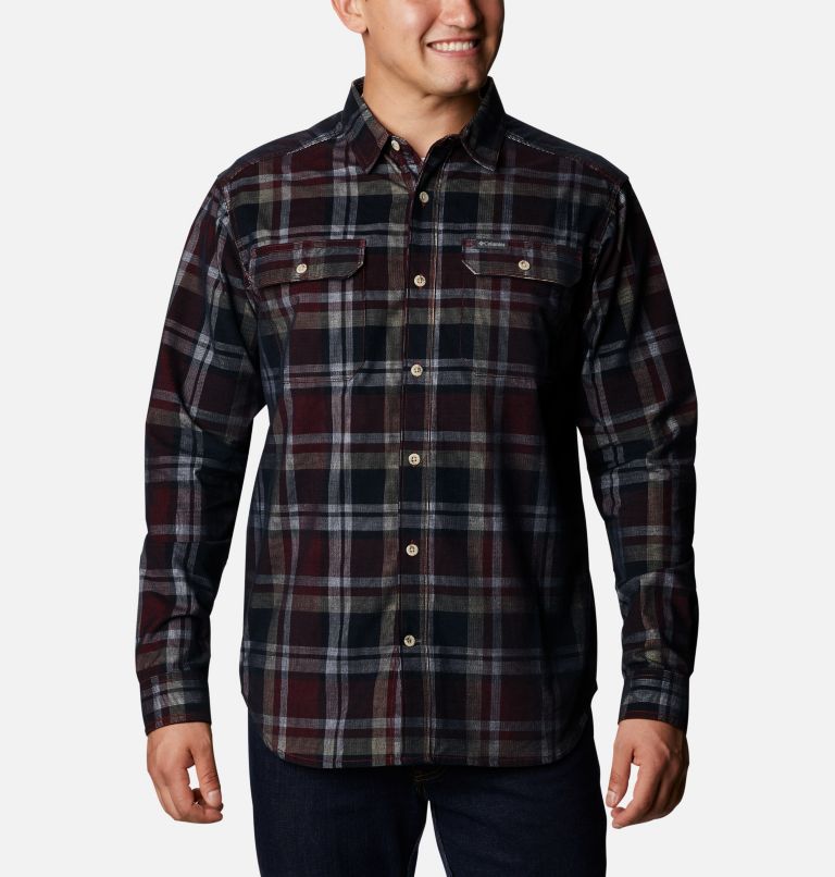 Blue Men's Columbia Flare Gun Shirts | OMAJYV-052 - Columbia Outlet Online
