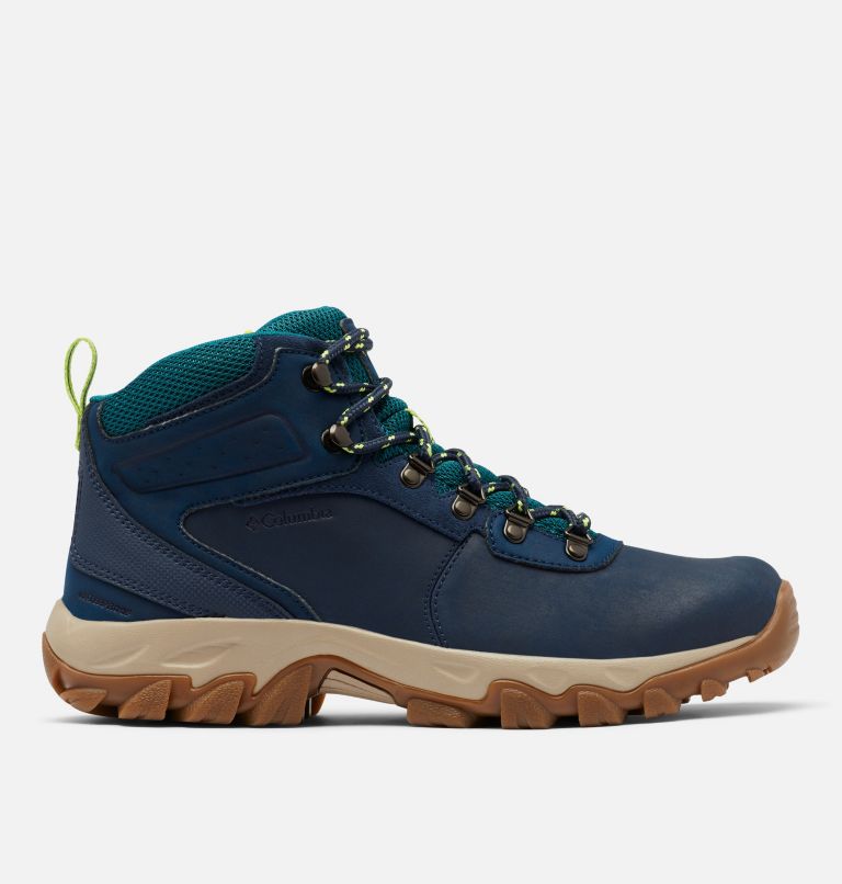 Navy Yellow Men's Columbia Newton Ridge Plus II Boots | XAFHVD-319 - Columbia Outlet Online