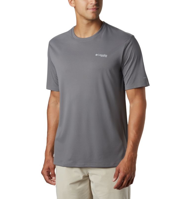 Blue Men's Columbia PFG Zero Rules T-Shirt | EMOUXA-642 - Columbia Outlet Online
