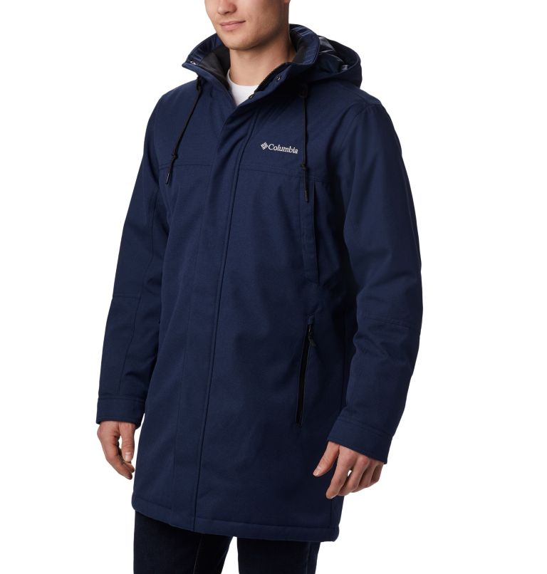 Navy Men's Columbia Coats Insulated Jacket | BNIERL-627 - Columbia Outlet Online