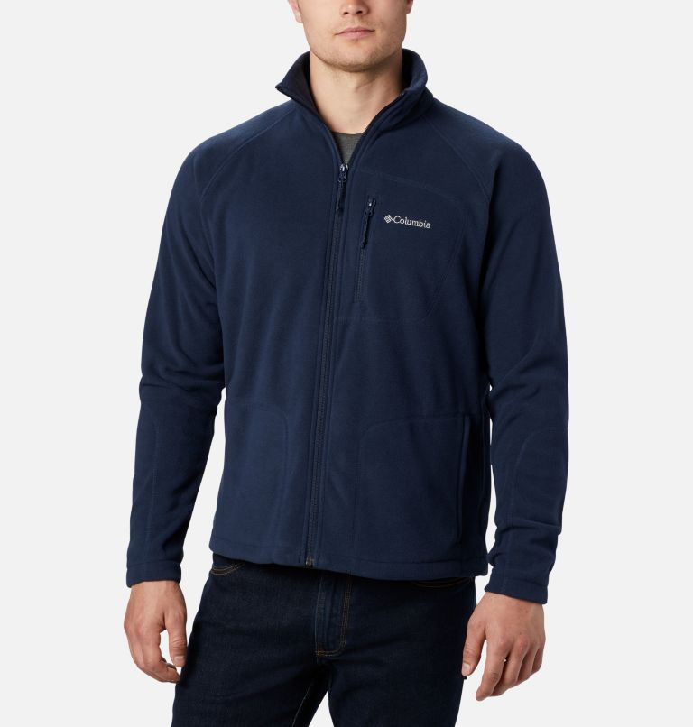 Grey Men's Columbia Fast Trek II Fleece Jacket | SQJPDK-739 - Columbia Outlet Online