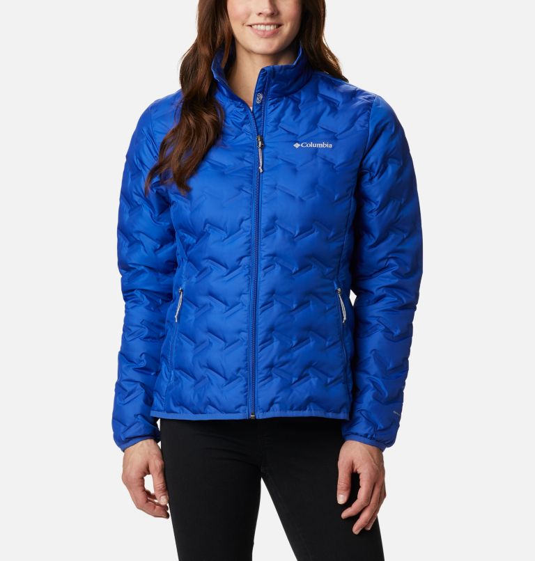 Black Women's Columbia Delta Ridge Down Jacket | VZEPWT-873 - Columbia Outlet Online