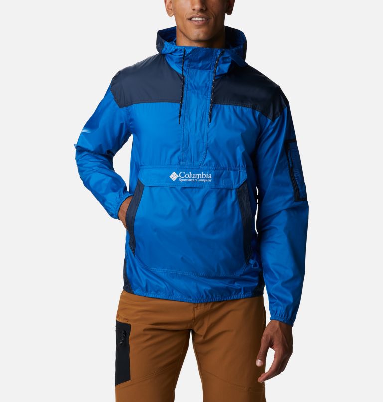 Black Men's Columbia Challenger Windbreaker | ALNUXK-374 - Columbia Outlet Online
