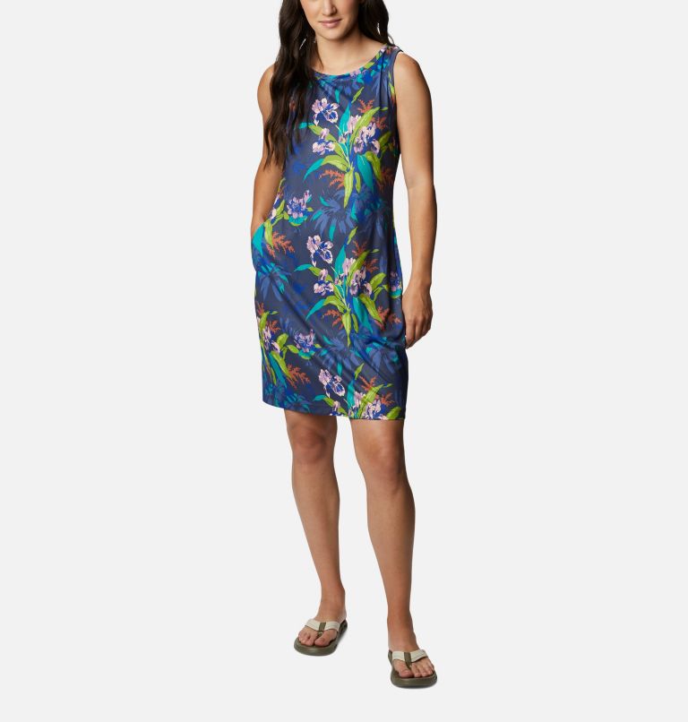 Blue Women's Columbia Chill River Dresses | IPNEBW-364 - Columbia Outlet Online