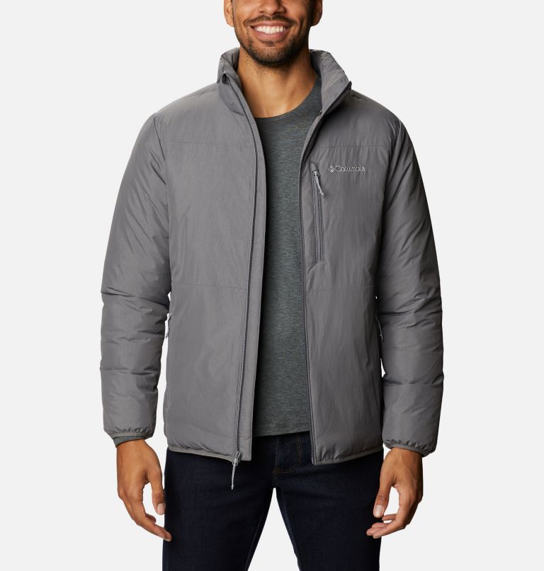 Black Men's Columbia Grand Wall Insulated Jacket | EGULVF-317 - Columbia Outlet Online