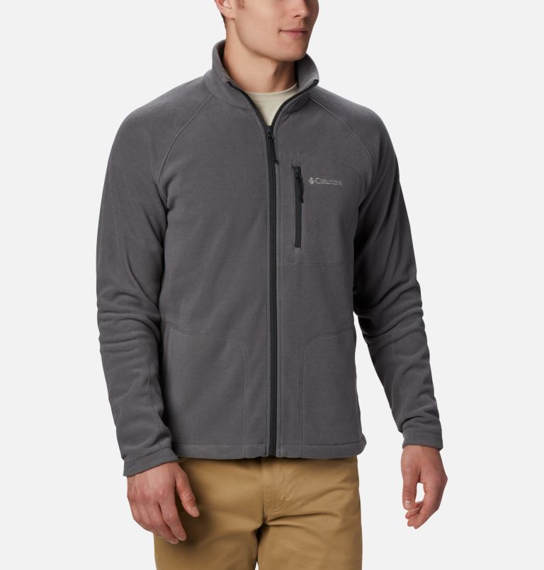 Grey Men's Columbia Fast Trek II Fleece Jacket | SQJPDK-739 - Columbia Outlet Online