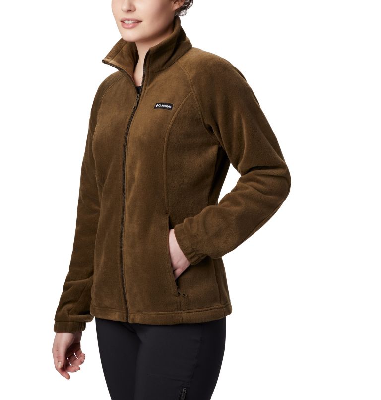 Navy Women's Columbia Benton Springs Fleece Jacket | HOAIVX-419 - Columbia Outlet Online