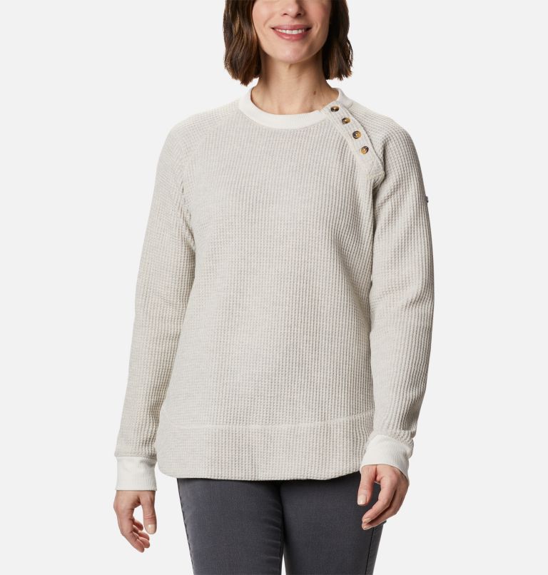 White Women's Columbia Chillin Sweaters | VZYOEQ-182 - Columbia Outlet Online