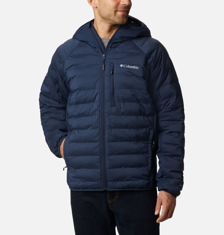Navy Men's Columbia Coats Insulated Jacket | BNIERL-627 - Columbia Outlet Online
